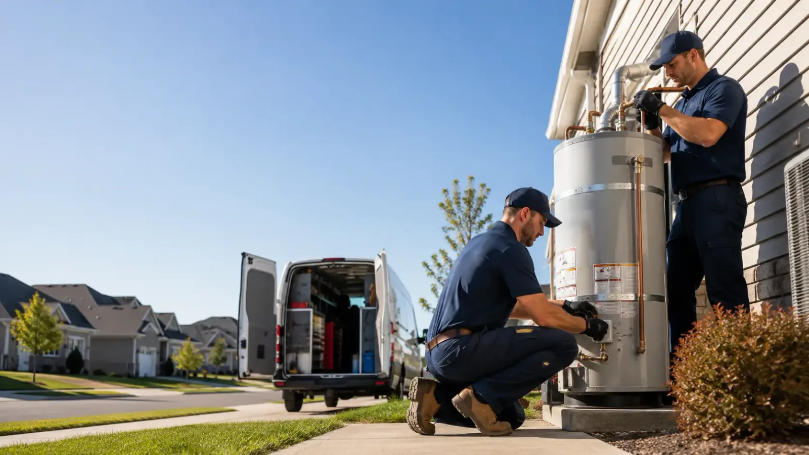Water Heater Installation in Beach, ND